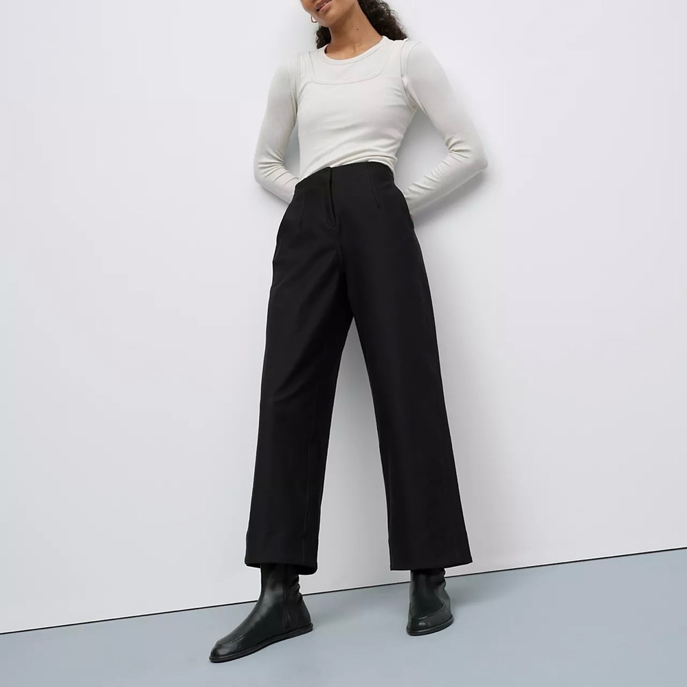 Lululemon Utilitech Relaxed Mid-Rise Trouser 7/8 Length Size 12 2024 Black
